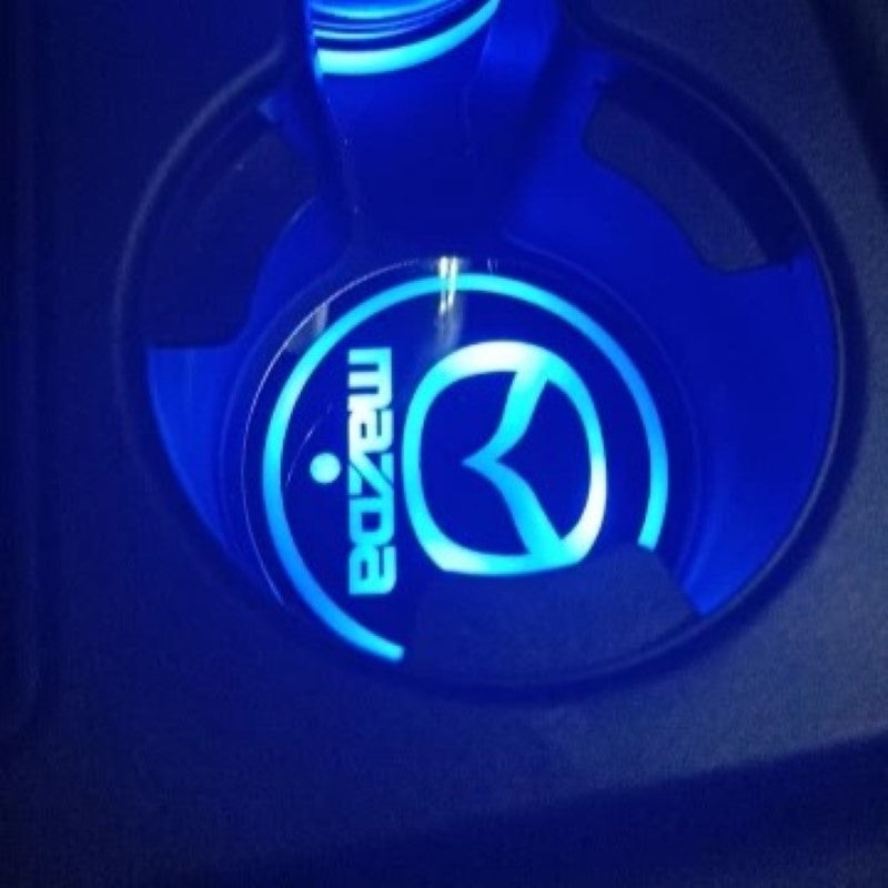 Vehicle Cup Holder with LED Illumination