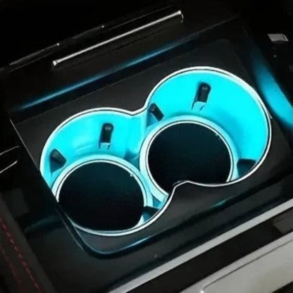 Vehicle Cup Holder with LED Illumination