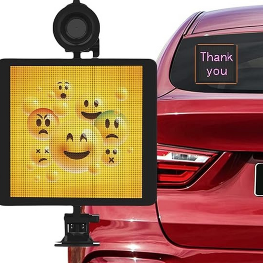 Dynamic LED Rear Display for Cars