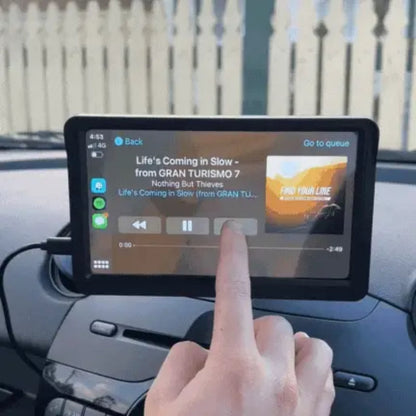 Universal Touchscreen Car Dashboard With Voice Control