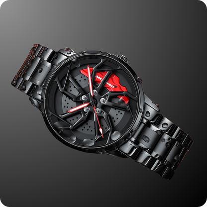 Racing Series Wheel Rim Dial Watches