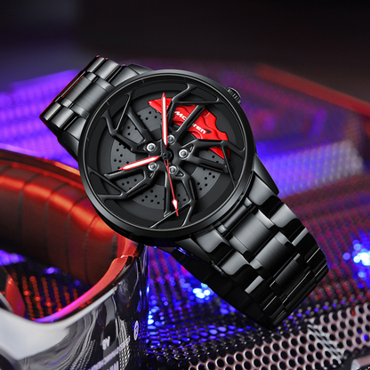 Racing Series Wheel Rim Dial Watches