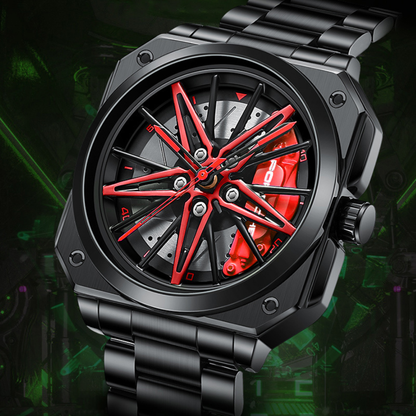 Racing Series Wheel Rim Dial Watches